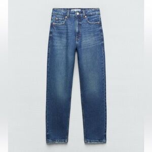 Zara High-Waisted Mom Fit Jeans